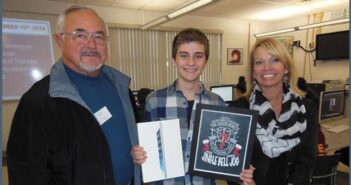 Niceville High’s Alec Fletcher creates Jingle Bell Jog logo, wins iPad