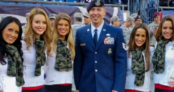 NFL honors local airman New Egland Patriots honor local airman, Niceville FL