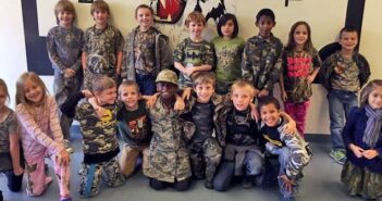 Edge Elementary raises cash for Relay for Life Edge Elementary School in Niceville, Camo Day.