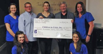 Bluewater Chiropractic Center supports CIC Bluewater Chiropractic Wellness Center donates to Children in Crisis
