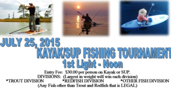 4th Annual Kayak & SUP Fishing Tournament July 23 Bluewater Marina SUP Fishing Niceville