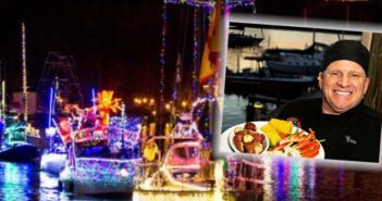 Dockside Cafe invites boaters to decorate and showcase their vessels, eat free dockside niceville chrsitmas boat parade