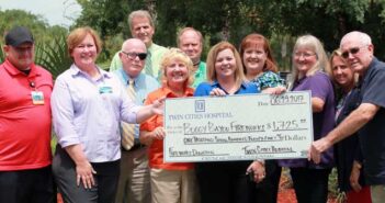 Twin Cities Hospital donates to Boggy Bayou Fireworks Fund twin cities hospital niceville