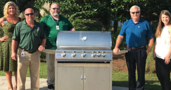 Okaloosa Gas donates grill to Children in Crisis niceville children in crisis okaloosa gas