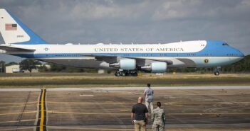 Scenes from the Presidential visit niceville eglin air force base Donald Trump