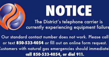 Okaloosa Gas experiencing telephone carrier equipment failure niceville okaloosa gas telephones