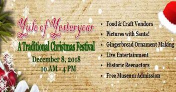 Yule of Yesteryear 2018 is Dec. 8 at the Museum
