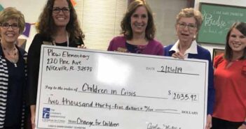 Plew students contribute thousands children in need