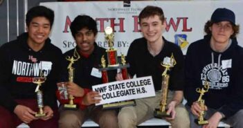 Collegiate High wins big at Math Bowl NWF State College Collegiate High Math Bowl winners 2019