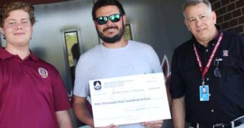 NHS Jazz Bands dockside performance raises $1,400 nhs jazz band donation bluewater marina complex 2019