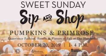 Pumpkin Patch featured at The Henderson Sweet Sunday event The Henderson Sweet Sunday pumpkins & Primrose