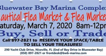 2020 Nautical Flea Market is March 7 bluewater bay marina nautical flea market 2020 Niceville