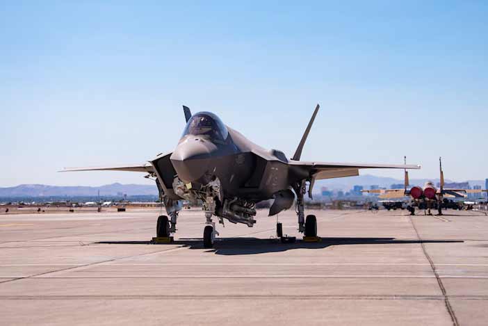F-35A Lighting II Full Weapon System Demonstration Nellis Air Force Base