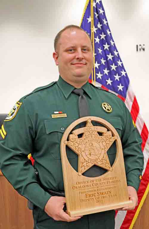 Eric Swain Named Okaloosas Deputy Of The Year