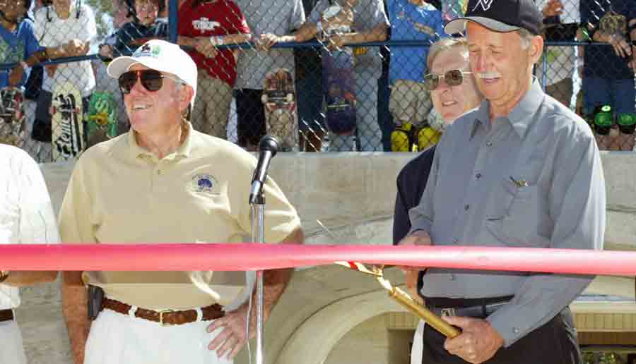 Niceville Skate Park Opening March, 2003, Mayor Randall Wise