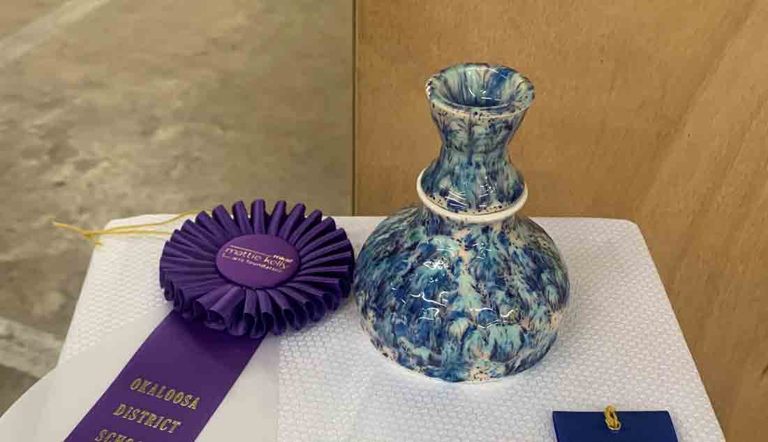 Evelyn Hasty, 3D Best of Show, High School. (Okaloosa County School District)