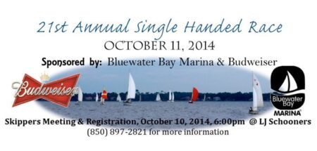2014 single handed race Bluewater Bay
