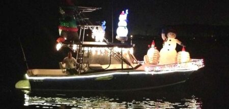 Bluewatr Bay Marina Complex Christmas Boat Parade, Niceville FL