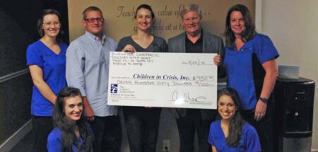 Bluewater Chiropractic Wellness Center donates to Children in Crisis
