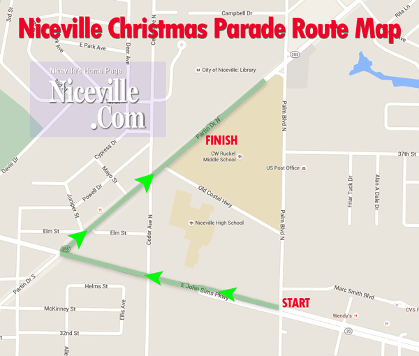 2022 Niceville Christmas Parade coming to town