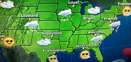 niceville Today Show weather map