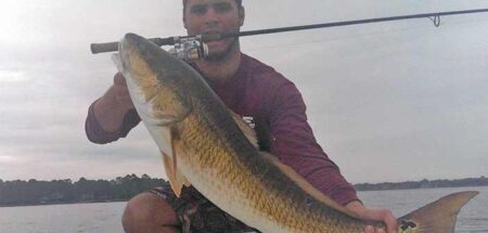 Fishing Niceville redfish Jimmy Wonsick