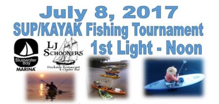 bluewater bay marina sup fishing tournament