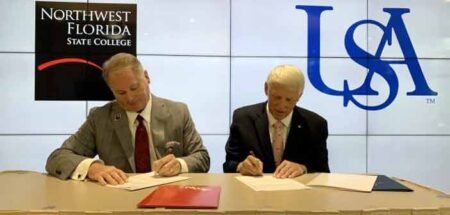 Northwest Florida State College has partnered with the University of South Alabama