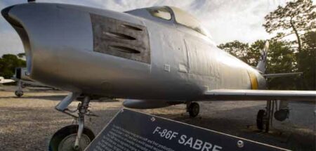 F-86 Sabre Eglin Air Force Base Armament Museum vinyl wrap