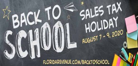 florida back to school sales tax holiday 2020