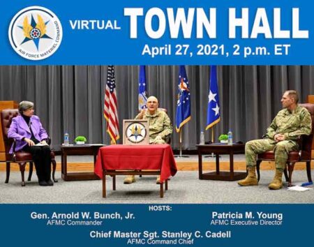 air force materiel command town hall
