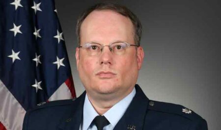 Lt. Col. Dierk “McGuirk” Seifert, commander 605th Test and Evaluation Squadron