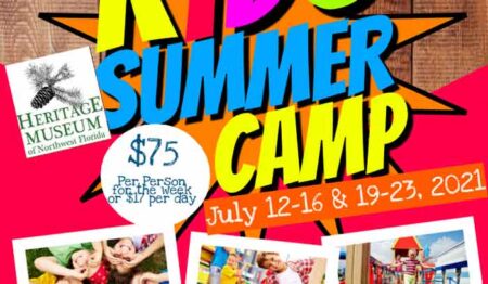 heritage museum of northwest florida summer camp