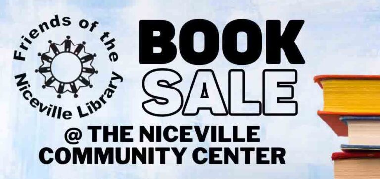 niceville library book sale