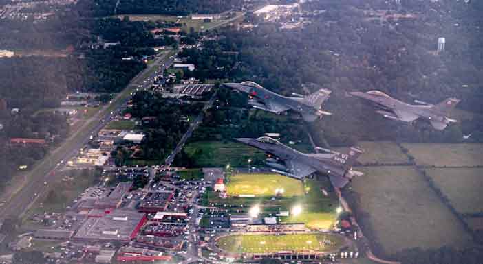 eglin air force base flyover crestview high school POW/MIA Recognition Day