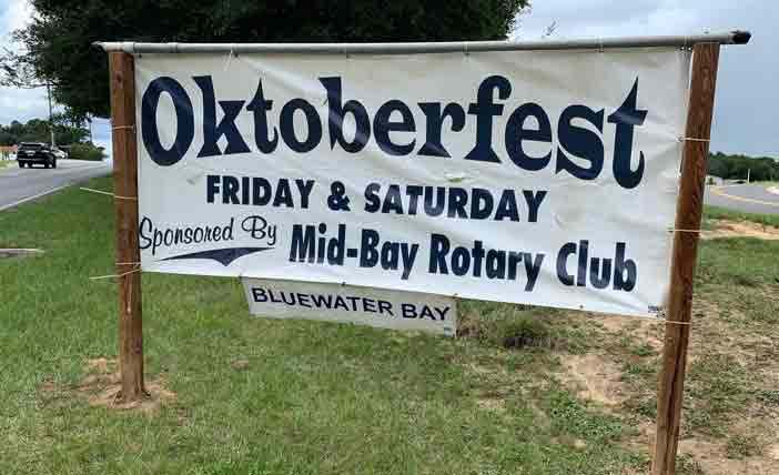 Oktoberfest at Bluewater Niceville Mid-Bay Rotary Club