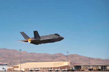 F-35A Lighting II Full Weapon System Demonstration Nellis Air Force Base