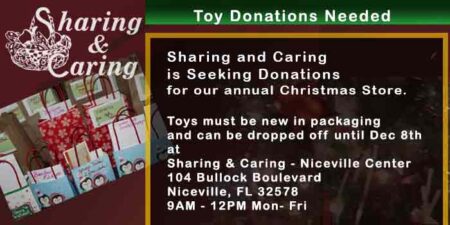 sharing & caring niceville christmas store
