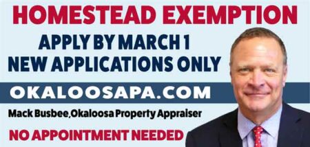 Okaloosa county property appraiser homestead exemption 2022
