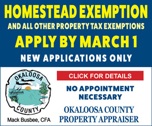 Okaloosa county property appraiser homestead exemption