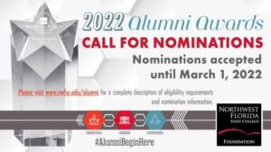Northwest florida state college foundation 2022 alumni awards nominations sought