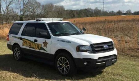 Okaloosa County sheriff's office patrol vehicle