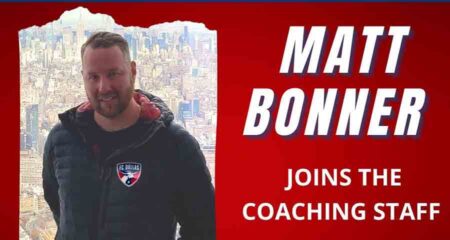 FC Dallas coach Matt Bonner