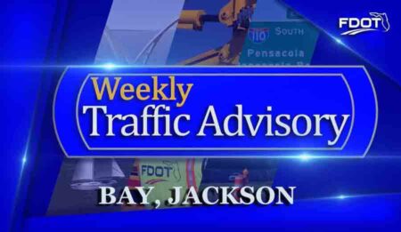 Traffic Advisory Bay County, Jackson County Florida