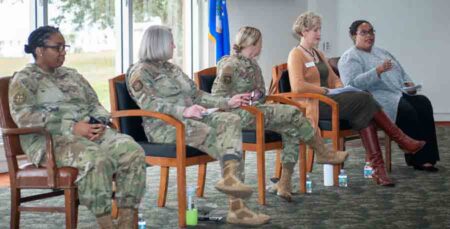 eglin air force base women's history month panel