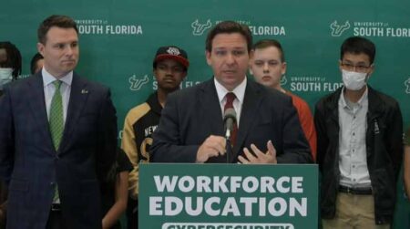 Florida Gov. Ron DeSantis announces cybersecurity and IT training opportunities