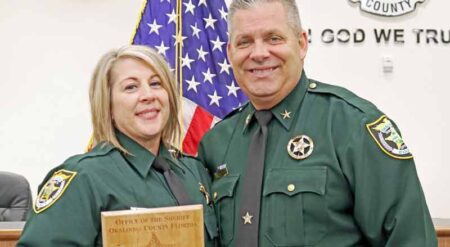 Heather Rominger, Okaloosa county Sheriff's Office, Administration Bureau Outstanding Performer of the Year 2021