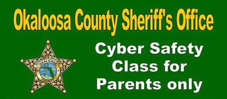 okaloosa county sheriff's office cyber safety class