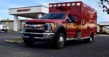 Walton County Fire Rescue, new ambulance