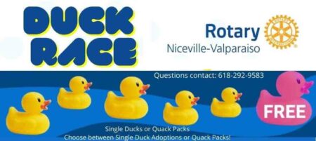 Niceville-Valparaiso Rotary Club 2022 Duck Race.